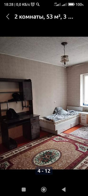 2 комнаты, 51 м², 3 этаж, Косметический ремонт Бишкек - изображение 8