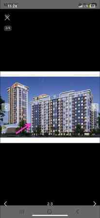 2 комнаты, 64 м², Элитка, 10 этаж, ПСО (под самоотделку) Бишкек