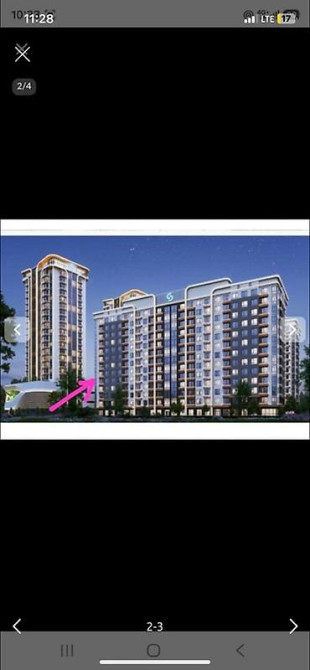 2 комнаты, 64 м², Элитка, 10 этаж, ПСО (под самоотделку) Бишкек - изображение 2