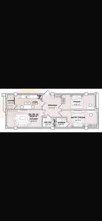 3 комнаты, 94 м², Элитка, 3 этаж, ПСО (под самоотделку) Бишкек