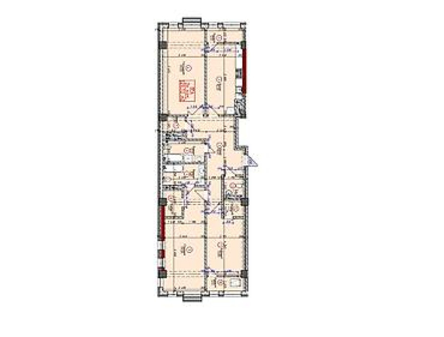 3 комнаты, 129 м², Элитка, 5 этаж, Евроремонт Бишкек - изображение 5