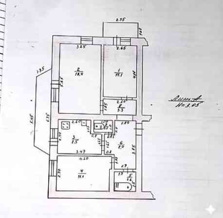 3 комнаты, 76 м², Индивидуалка, 1 этаж, Старый ремонт Bishkek