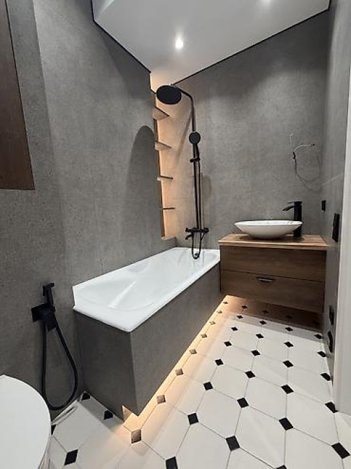 3 комнаты, 65 м², Элитка, 3 этаж, Дизайнерский ремонт Bishkek - photo 7