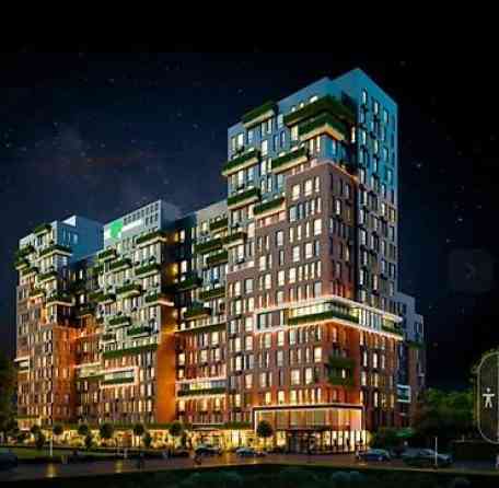 1 комната, 82 м², Элитка, 13 этаж, ПСО (под самоотделку) Бишкек