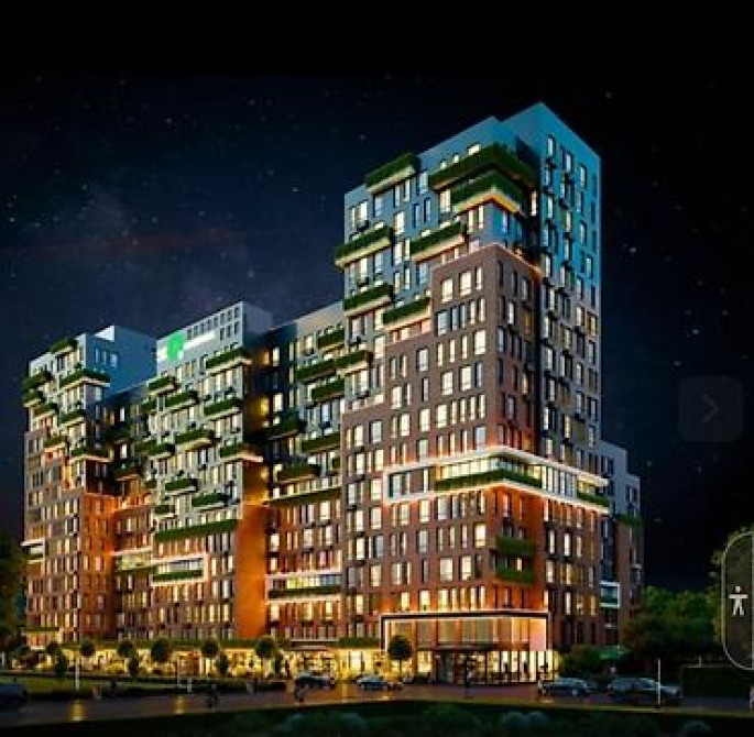 1 комната, 82 м², Элитка, 13 этаж, ПСО (под самоотделку) Бишкек - изображение 2