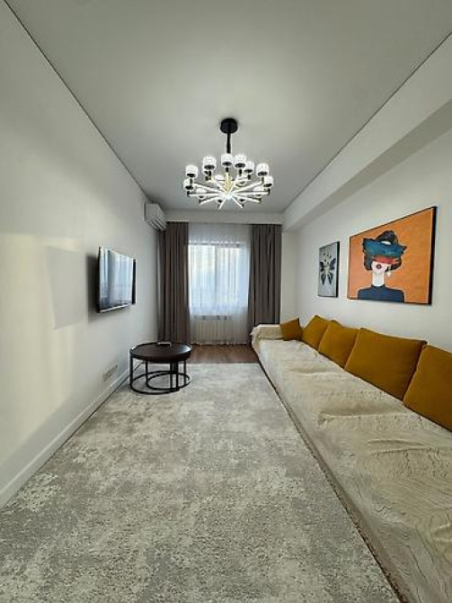 3 комнаты, 80 м², Боконбаева/Уметалиева Элитка, 9 этаж, Евроремонт Бишкек - изображение 16