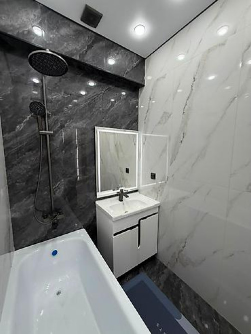 2 комнаты, 51 м², Боконбаева/Уметалиева Элитка, 8 этаж, Дизайнерский ремонт Бишкек - изображение 12