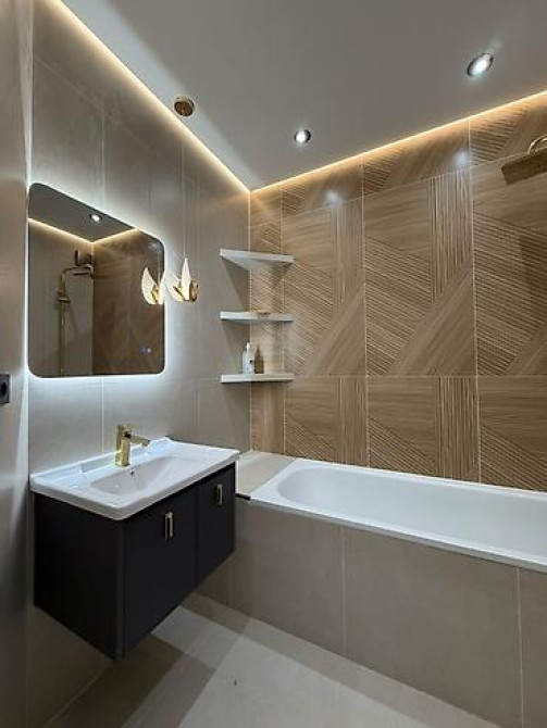 2 комнаты, 64 м², Боконбаева/Уметалиева Элитка, 11 этаж, Дизайнерский ремонт Бишкек - изображение 16