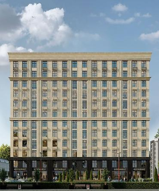 1 комната, 46 м², Боконбаева/Уметалиева 5 этаж, ПСО (под самоотделку) Бишкек - изображение 1