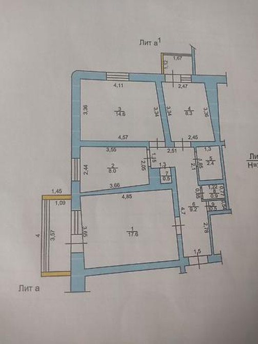 3 комнаты, 75 м², Бишкек Парк ТРЦ Индивидуалка, 4 этаж Бишкек - изображение 6