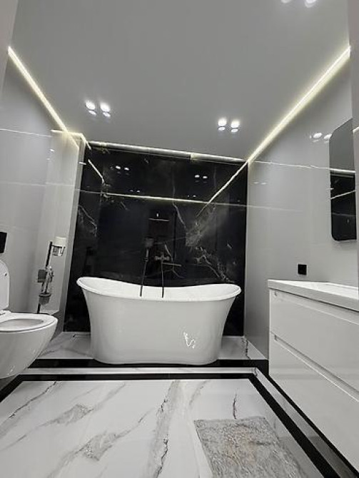 2 комнаты, 85 м², Бишкек Парк ТРЦ Элитка, 13 этаж, Дизайнерский ремонт Бишкек - изображение 10