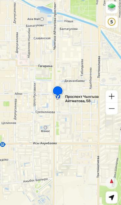 2 комнаты, 63 м², БГУ Сталинка, 3 этаж, Косметический ремонт Бишкек - изображение 17
