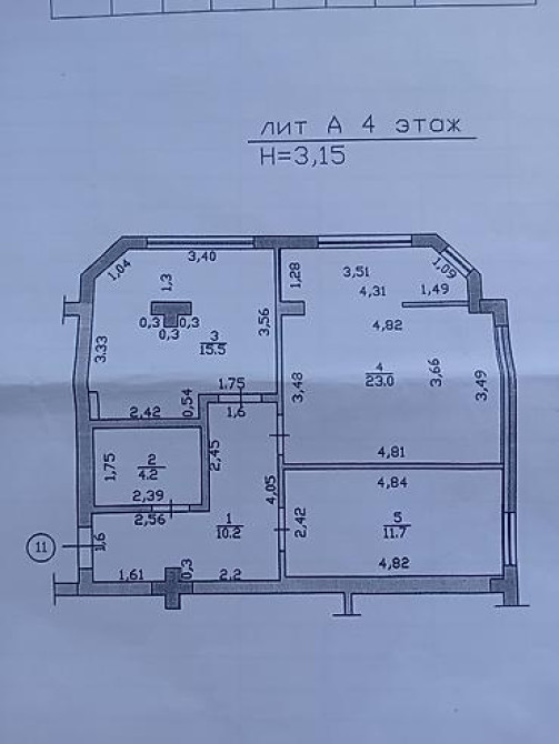 2 комнаты, 64 м², БГУ Элитка, 4 этаж, Косметический ремонт Бишкек - изображение 13