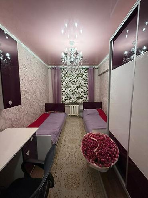3 комнаты, 65 м², БГУ 105 серия, 2 этаж, Дизайнерский ремонт Bishkek - photo 3