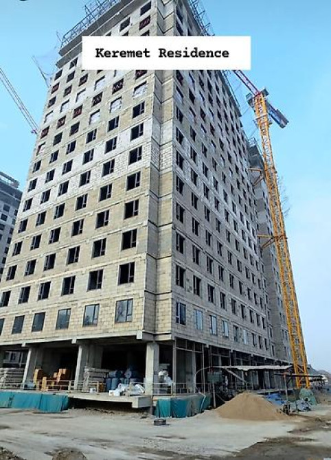 3 комнаты, 75 м², БГУ Элитка, 7 этаж, ПСО (под самоотделку) Bishkek - photo 2