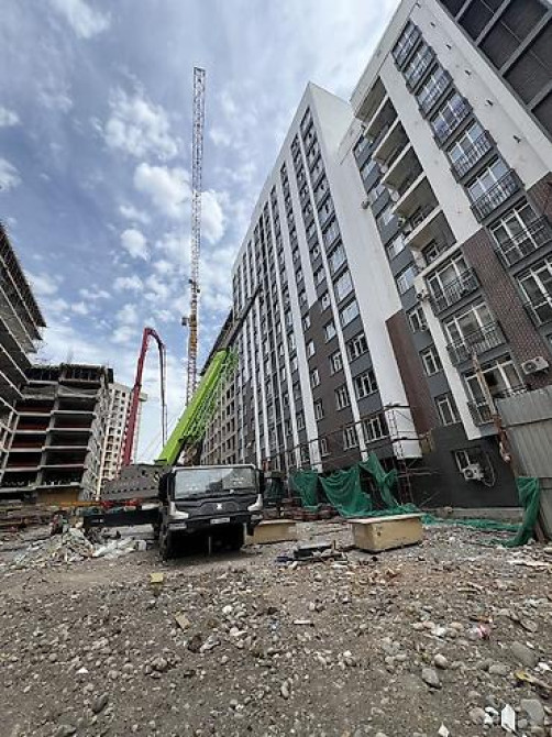 3 комнаты, 102 м², АУЦА Элитка, 13 этаж, ПСО (под самоотделку) Bishkek - photo 2