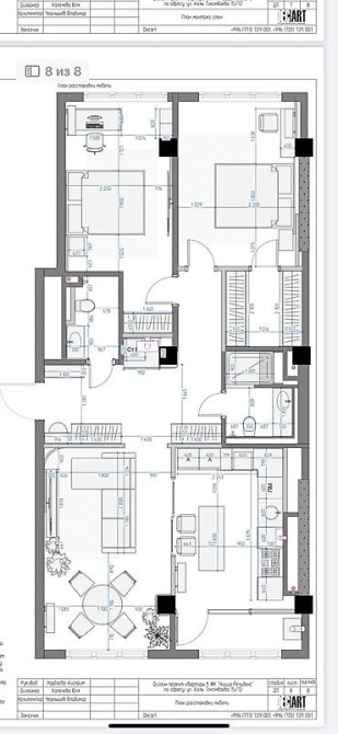 3 комнаты, 98 м², АУЦА Элитка, 1 этаж, ПСО (под самоотделку) Bishkek - photo 5
