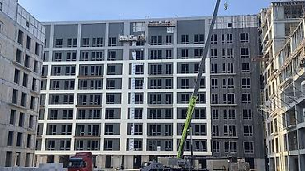 3 комнаты, 97 м², АУЦА Элитка, 2 этаж, ПСО (под самоотделку) Bishkek - photo 4