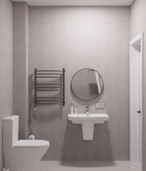 1 комната, 46 м², 1 этаж, Дизайнерский ремонт Бишкек - сүрөт 7