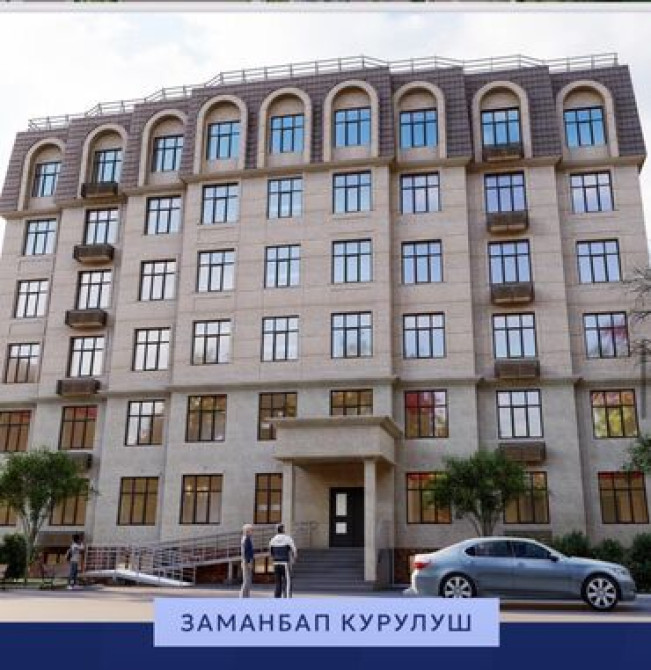 1 комната, 52 м², Элитка, 5 этаж, ПСО (под самоотделку) Бишкек - сүрөт 3