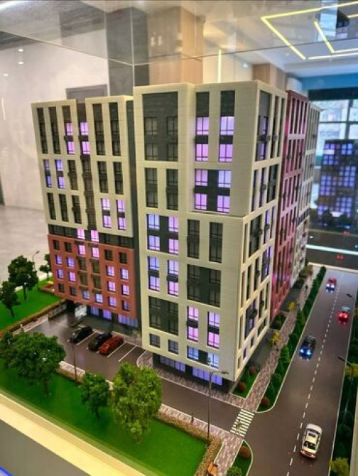 2 комнаты, 46 м², Элитка, 10 этаж, ПСО (под самоотделку) Бишкек - сүрөт 4