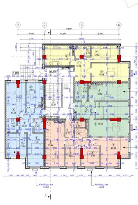 2 комнаты, 67 м², Элитка, 5 этаж, ПСО (под самоотделку) Бишкек - сүрөт 3