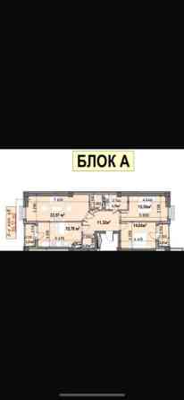 3 комнаты, 96 м², Элитка, 7 этаж, ПСО (под самоотделку) Бишкек