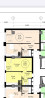 1 комната, 47 м², Элитка, 2 этаж, ПСО (под самоотделку) Бишкек