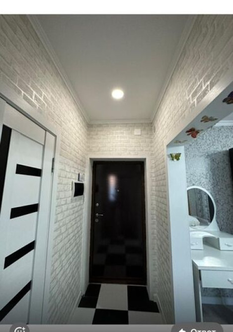 1 комната, 38 м², Элитка, 3 этаж, Дизайнерский ремонт Бишкек - изображение 2