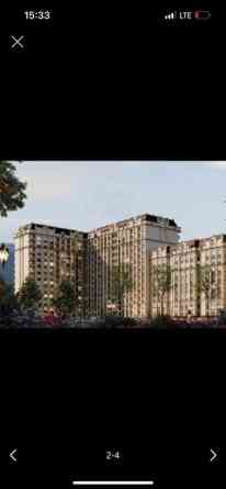 1 комната, 51 м², Элитка, 7 этаж, ПСО (под самоотделку) Бишкек