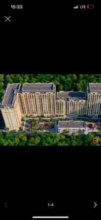 1 комната, 51 м², Элитка, 7 этаж, ПСО (под самоотделку) Бишкек