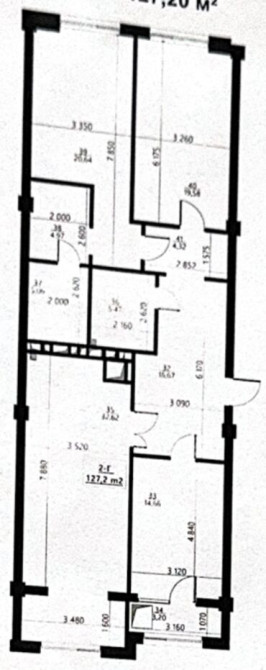 СРОЧНО! 3к кв. 127.2 м² в ЖК 
