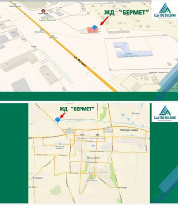 1 комната, 37 м², Элитка, 3 этаж, ПСО (под самоотделку) Bishkek - photo 2