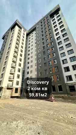 2 комнаты, 59 м², АУЦА Элитка, 2 этаж, ПСО (под самоотделку) Бишкек