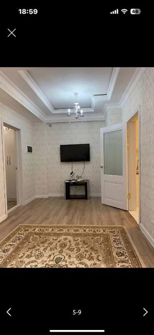 2 комнаты, 60 м², АУЦА Элитка, 7 этаж, Евроремонт Бишкек - изображение 3