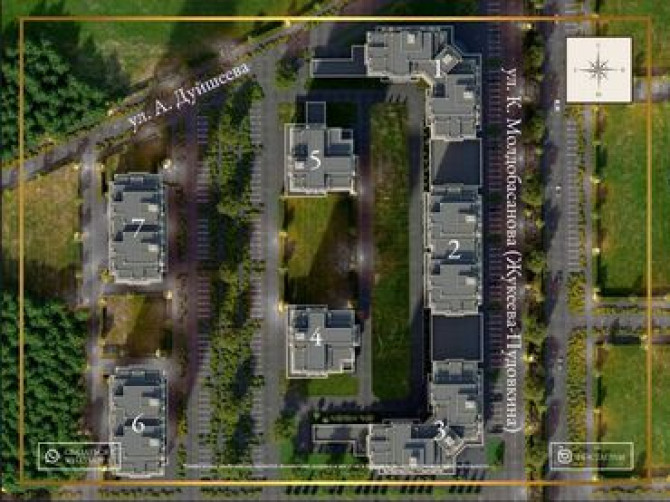 3 комнаты, 116 м², Элитка, 5 этаж, ПСО (под самоотделку) Бишкек - изображение 2