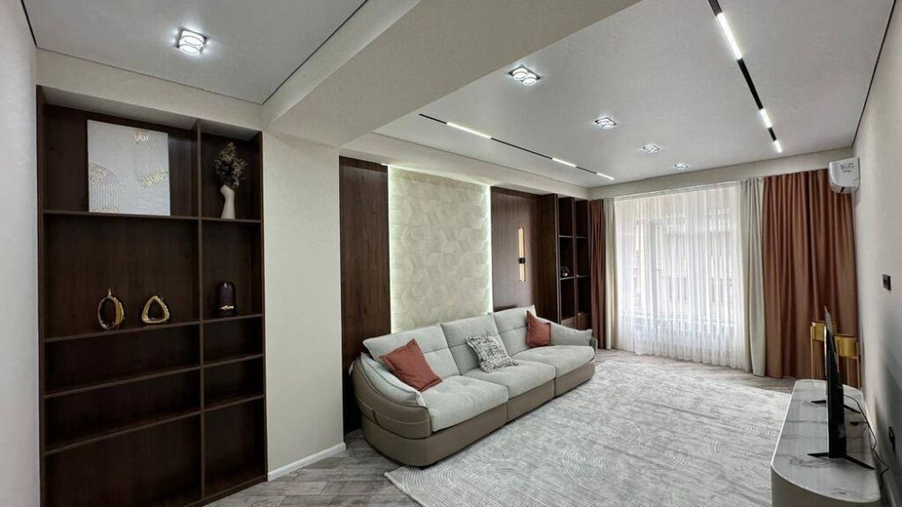 3 комнаты, 103 м², Элитка, 5 этаж, Евроремонт Бишкек - сүрөт 1