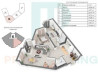 3 комнаты, 112 м², Элитка, 12 этаж, ПСО (под самоотделку) Bishkek