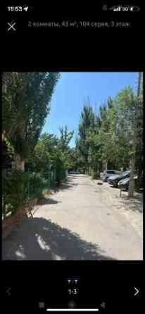 2 комнаты, 44 м², 104 серия, 3 этаж, Старый ремонт Bishkek